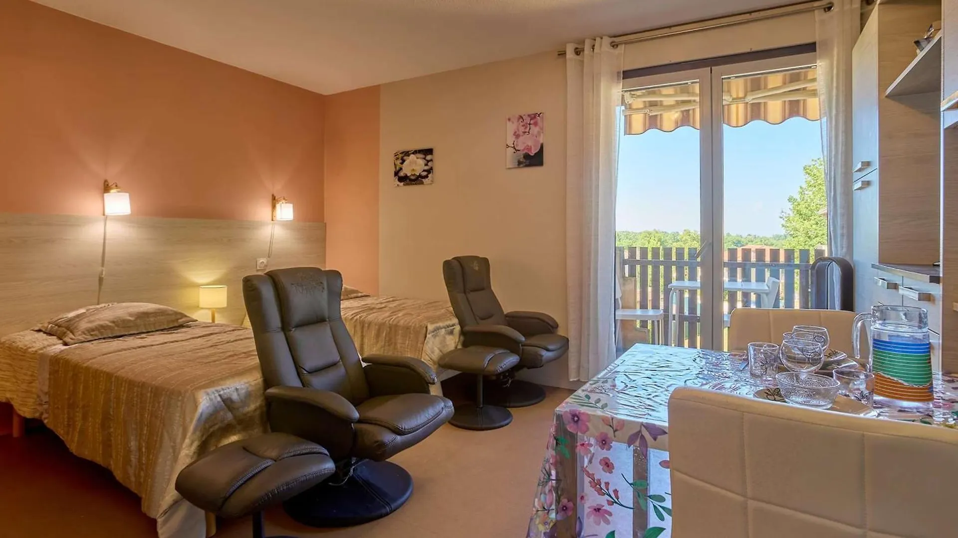 Studio Lumineux Proche Lac De L'Uby Avec Wi-Fi Gratuit - Fr-1-841-55 Barbotan-les-Thermes